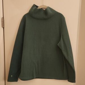 Dudley Stephens Forest Green Turtleneck Sweater